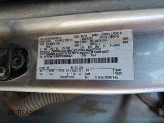 2023 Ford F-150 XL z VIN 1FTFW1E59PFC90622, wystawiony jako Copart lot #66144225 z przebiegiem 95 346 mil mil oraz Szkoda całkowita • Salvage title. Historia ofert i sprzedaży dostępna na DreamBid. Obrazek 12.