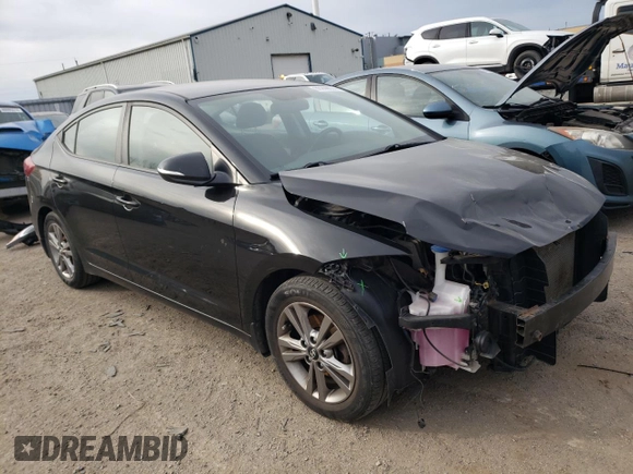 2018 Hyundai Elantra SEL z VIN KMHD84LF4JU718075, wystawiony jako Copart lot #80209674 z przebiegiem 119 776 mil mil oraz Szkoda całkowita • Salvage title. Historia ofert i sprzedaży dostępna na DreamBid. Obrazek 4.
