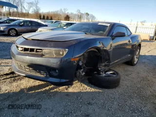 2014 Chevrolet Camaro LT z VIN 2G1FC1E37E9278460, wystawiony jako Copart lot #46091955 z przebiegiem 88 048 mil mil oraz Szkoda całkowita • Salvage title. Historia ofert i sprzedaży dostępna na DreamBid. Obrazek 1.