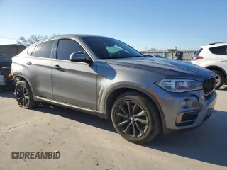 2016 BMW X6 sDrive35i with VIN 5UXKU0C50G0F92208, listed as a Copart auction lot 84896154 with 130,730 mi miles and Salvage Title. Bid and sale history available at carsss.com. Image 4.