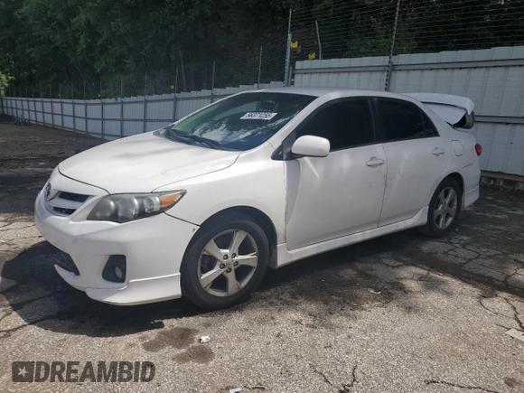 2013 Toyota Corolla L with VIN 5YFBU4EE5DP185215, listed as a Copart auction lot 56371255 with 162,230 mi miles and Clean Title. Bid and sale history available at DreamBid. Image 1.