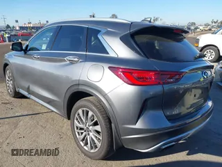 2024 Infiniti QX50 Luxe with VIN 3PCAJ5BAXRF104014, listed as a IAAI auction lot 41647475 with 7,771 mi miles and . Bid and sale history available at DreamBid. Image 3.