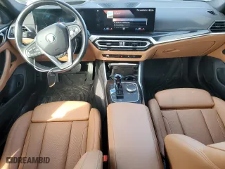 2022 BMW i4 eDrive40 with VIN WBY73AW02NFN11747, listed as a Copart auction lot 51413995 with 25,821 mi miles and Salvage Title. Bid and sale history available at carsss.com. Image 8.