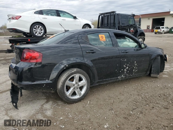 2013 Dodge Avenger SXT z VIN 1C3CDZCB1DN504136, wystawiony jako Copart lot #51520575 z przebiegiem 171 451 mil mil oraz Szkoda całkowita • Salvage title. Historia ofert i sprzedaży dostępna na DreamBid. Obrazek 3.