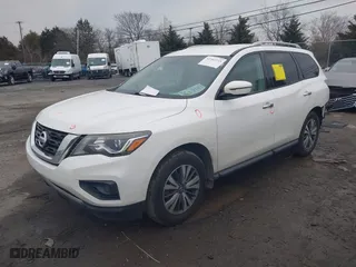 2017 Nissan Pathfinder S with VIN 5N1DR2MM3HC631279, listed as a IAAI auction lot 41503155 with 53940 miles. Bid and sale history available at carsss.com. Image 17.