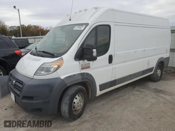 2018 Ram ProMaster Cargo with VIN 3C6URVHG0JE116949, listed as a Copart auction lot 79713714 with 156,081 mi miles and Clean Title. Bid and sale history available at DreamBid. Image 1.