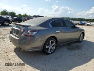 2014 Nissan Maxima S with VIN 1N4AA5AP6EC499697, listed as a Copart auction lot 54631005 with Not Provided miles and Clean Title. Bid and sale history available at DreamBid. Image 3.