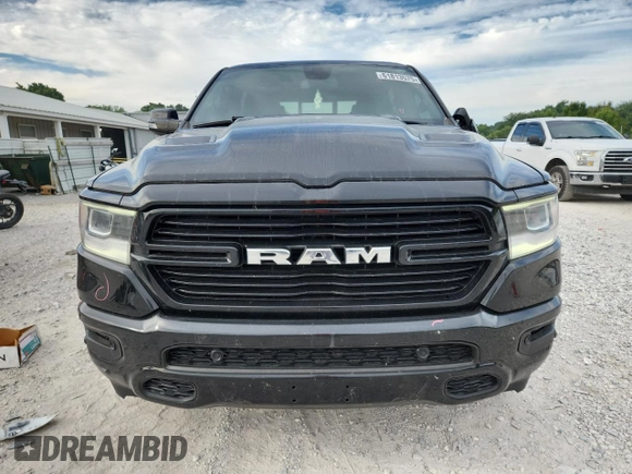 2020 Ram 1500 Laramie with VIN 1C6SRFJT5LN178284, listed as a Copart auction lot 61813575 with 90,699 mi miles and Salvage title. Bid and sale history available at DreamBid. Image 5.