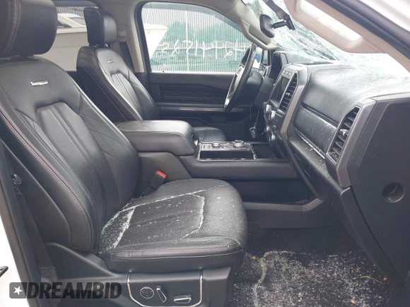 2020 Ford Expedition Max Platinum z VIN 1FMJK1MT1LEB00801, wystawiony jako IAAI lot #42441525 z przebiegiem 40 193 mil mil oraz . Historia ofert i sprzedaży dostępna na DreamBid. Obrazek 5.