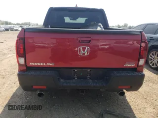 2021 Honda Ridgeline Sport with VIN 5FPYK3F10MB017541, listed as a Copart auction lot 60257215 with 12,227 mi miles and Salvage title. Bid and sale history available at DreamBid. Image 6.