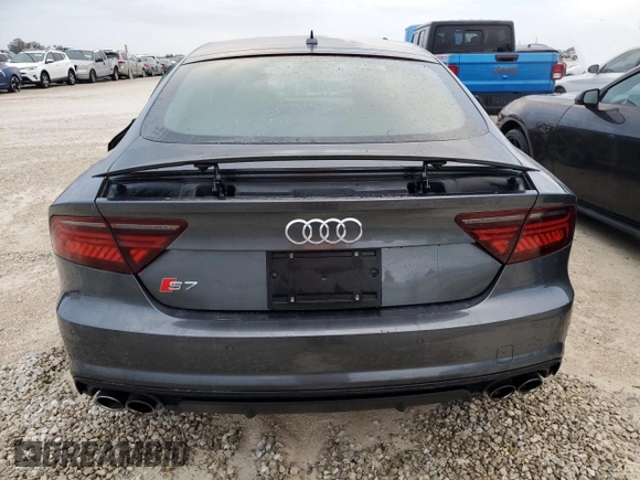 2018 Audi S7 Prestige z VIN WAU2FAFCXJN045155, wystawiony jako Copart lot #74590234 z przebiegiem Nie podano mil oraz Nie do naprawy • Non repairable. Historia ofert i sprzedaży dostępna na DreamBid. Obrazek 6.