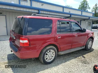 2014 Ford Expedition King Ranch с VIN 1FMJU1J54EEF56908, выставлен на аукционе Copart как лот 63217405 с пробегом 196 877 миль миль и Чистый • Clean title. История ставок и продаж доступна на DreamBid. Изображение 3.