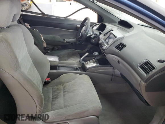 2007 Honda Civic Cpe LX with VIN 2HGFG12627H585698, listed as a Copart auction lot 49209985 with 0 mi miles and Salvage Title. Bid and sale history available at carsss.com. Image 7.
