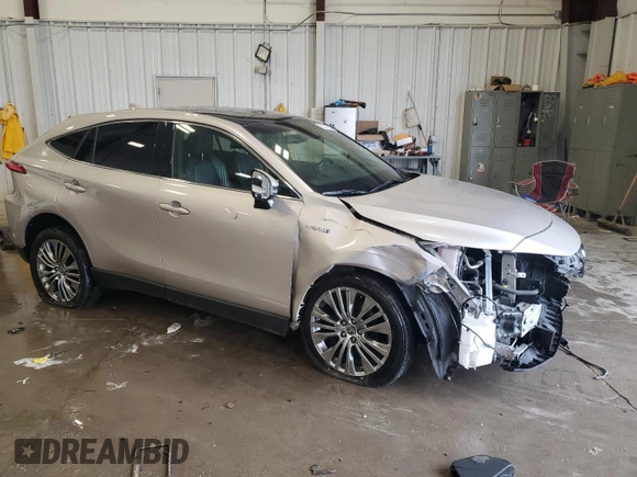 2021 Toyota Venza LE with VIN JTEAAAAH0MJ010843, listed as a Copart auction lot 53074525 with 80,733 mi miles and Salvage Title. Bid and sale history available at carsss.com. Image 4.