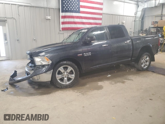 2015 Ram 1500 Big Horn with VIN 1C6RR7LT9FS765014, listed as a Copart auction lot 49415965 with 117,402 mi miles and Clean title. Bid and sale history available at DreamBid. Image 1.