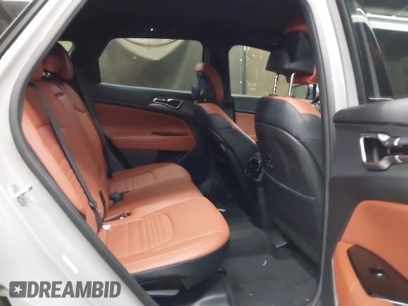 2023 Kia Sportage SX-Prestige with VIN 5XYK53AF2PG035318, listed as a IAAI auction lot 42255966 with 46,330 mi miles and . Bid and sale history available at DreamBid. Image 8.