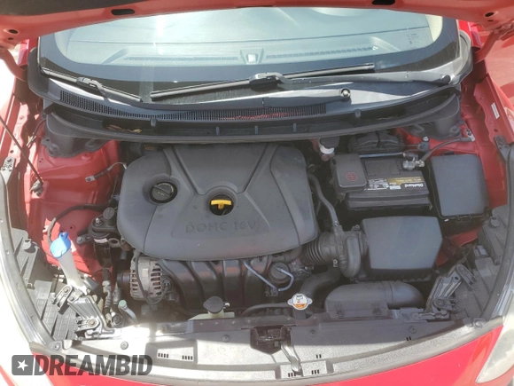 2013 Hyundai Elantra with VIN KMHD35LE3DU083771, listed as a Copart auction lot 60234595 with 145,568 mi miles and Salvage title. Bid and sale history available at DreamBid. Image 11.
