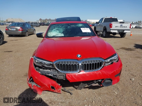2020 BMW 3 Series 330i with VIN WBA5R1C0XLFH84640, listed as a IAAI auction lot 41403763 with 86,957 mi miles and . Bid and sale history available at DreamBid. Image 12.