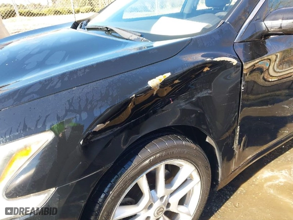 2014 Nissan Maxima 3.5 SV with VIN 1N4AA5AP0EC438622, listed as a IAAI auction lot 41429380 with 117,979 mi miles. Bid and sale history available at carsss.com. Image 6.