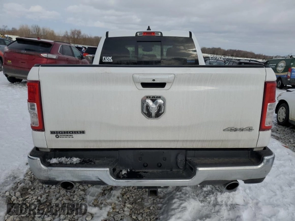 2021 Ram 1500 Big Horn with VIN 1C6SRFBT5MN786712, listed as a Copart auction lot 42678225 with 0 mi miles and Clean Title. Bid and sale history available at carsss.com. Image 6.