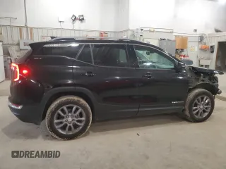 2022 GMC Terrain SLT with VIN 3GKALPEV1NL311962, listed as a Copart auction lot 50881925 with 57,224 mi miles and Salvage Title. Bid and sale history available at carsss.com. Image 3.