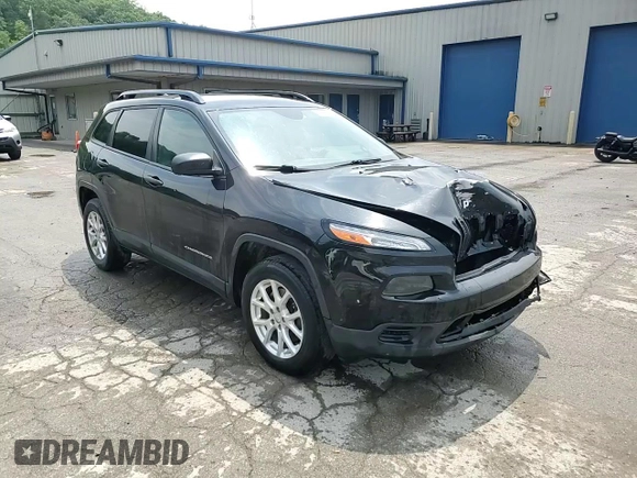 2016 Jeep Cherokee Sport with VIN 1C4PJMABXGW191341, listed as a Copart auction lot 59394975 with 116,385 mi miles and Salvage title. Bid and sale history available at DreamBid. Image 14.