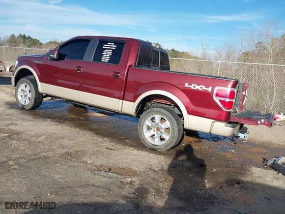 2010 Ford F-150 XL with VIN 1FTFW1EV2AKE28032, listed as a IAAI auction lot 41706444 with 87,094 mi miles. Bid and sale history available at carsss.com. Image 3.