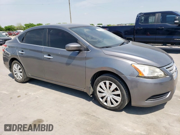 2015 Nissan Sentra SV with VIN 3N1AB7AP7FY279886, listed as a Copart auction lot 52129355 with 131,488 mi miles and Clean Title. Bid and sale history available at carsss.com. Image 4.