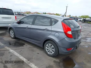 2017 Hyundai Accent SE with VIN KMHCT5AE7HU317074, listed as a IAAI auction lot 42194398 with 98,294 mi miles and . Bid and sale history available at DreamBid. Image 3.