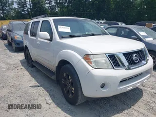 2009 Nissan Pathfinder LE with VIN 5N1AR18U39C601532, listed as a IAAI auction lot 42363829 with 203,288 mi miles and . Bid and sale history available at DreamBid. Image 1.