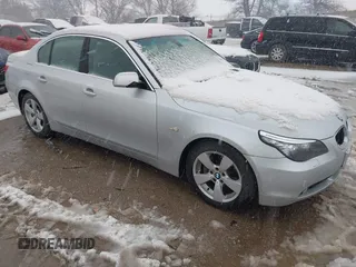 2006 BMW 5 Series 530xi with VIN WBANF73596CG65586, listed as a IAAI auction lot 41808235 with 179,160 mi miles and . Bid and sale history available at carsss.com. Image 1.