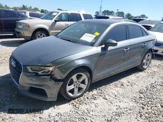 2018 Audi A3 Sedan Premium with VIN WAUAUGFF3J1044466, listed as a IAAI auction lot 41444684 with 47,327 mi miles. Bid and sale history available at carsss.com. Image 18.