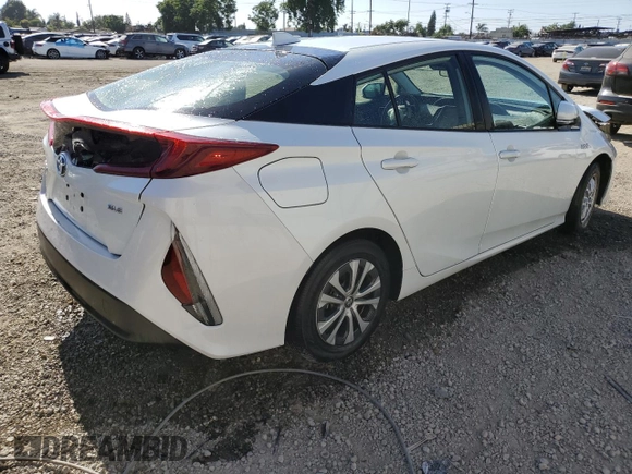 2021 Toyota Prius LE with VIN JTDKAMFPXM3193991, listed as a Copart auction lot 61435725 with 78,322 mi miles and Salvage title. Bid and sale history available at DreamBid. Image 3.