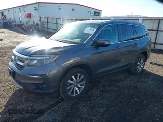 2019 Honda Pilot EX-L with VIN 5FNYF6H5XKB038196, listed as a IAAI auction lot 41852236 with 99,477 mi miles. Bid and sale history available at carsss.com. Image 18.