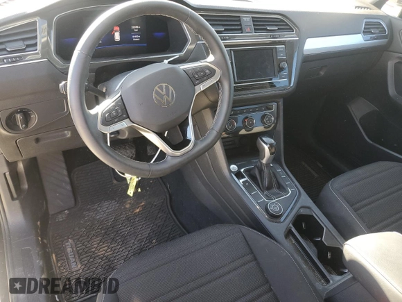 2022 Volkswagen Tiguan S с VIN 3VV0B7AX7NM131799, выставлен на аукционе Copart как лот 89340755 с пробегом 22 598 миль миль и Списание • Salvage title. История ставок и продаж доступна на DreamBid. Изображение 8.