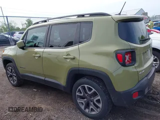 2015 Jeep Renegade Latitude with VIN ZACCJBBT6FPB28081, listed as a IAAI auction lot 42217931 with 212,027 mi miles. Bid and sale history available at carsss.com. Image 14.