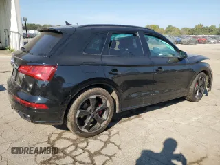 2020 Audi SQ5 Premium Plus with VIN WA1B4AFY4L2123545, listed as a Copart auction lot 71704534 with Not Provided miles and Salvage Title. Bid and sale history available at DreamBid. Image 3.