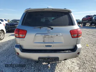 2011 Toyota Sequoia SR5 with VIN 5TDZM5G18BS003171, listed as a Copart auction lot 82854734 with 0 mi miles and Salvage Title. Bid and sale history available at carsss.com. Image 6.