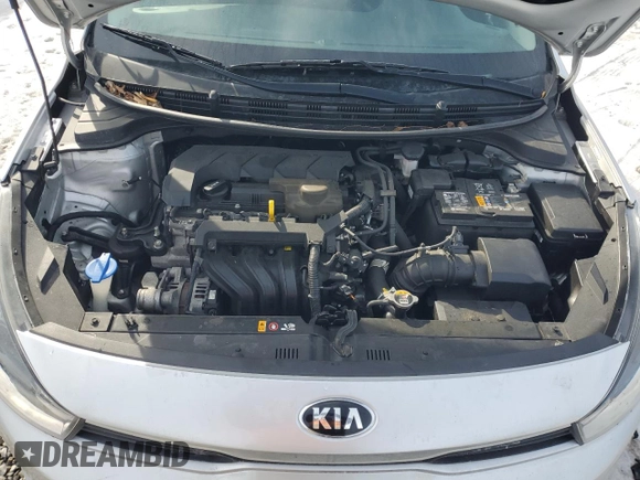 2021 Kia Rio LX with VIN 3KPA24AD7ME403610, listed as a Copart auction lot 42878025 with 52,335 mi miles and Salvage Title. Bid and sale history available at carsss.com. Image 12.