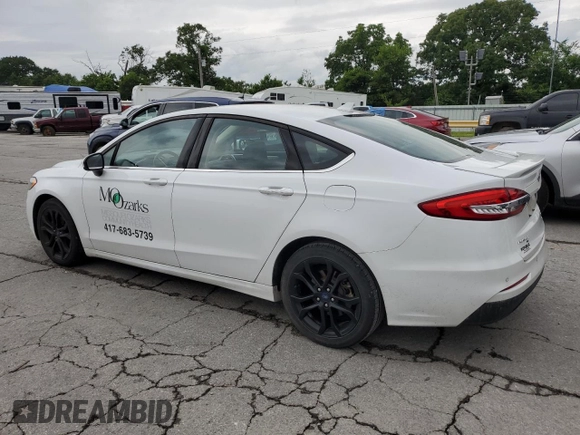 2020 Ford Fusion SE with VIN 3FA6P0HD9LR188959, listed as a Copart auction lot 60460795 with 110,974 mi miles and Salvage title. Bid and sale history available at DreamBid. Image 2.