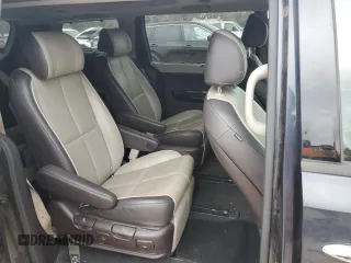 2016 Kia Sedona SX-L with VIN KNDME5C12G6118059, listed as a Copart auction lot 47723945 with 177,391 mi miles and Salvage Title. Bid and sale history available at carsss.com. Image 12.