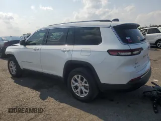 2022 Jeep Grand Cherokee Limited with VIN 1C4RJKBGXN8629137, listed as a Copart auction lot 60467085 with 27,188 mi miles and Salvage title. Bid and sale history available at DreamBid. Image 2.