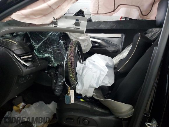 2020 GMC Terrain SLT z VIN 3GKALVEV1LL249562, wystawiony jako Copart lot #60432695 z przebiegiem Nie podano mil oraz Szkoda całkowita • Salvage title. Historia ofert i sprzedaży dostępna na DreamBid. Obrazek 7.