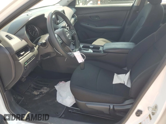 2024 Nissan Sentra S with VIN 3N1AB8BV4RY290867, listed as a Copart auction lot 59230865 with 61,564 mi miles and Salvage title. Bid and sale history available at DreamBid. Image 7.