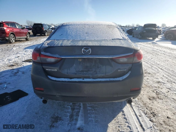 2016 Mazda Mazda6 i Sport with VIN JM1GJ1U53G1400162, listed as a Copart auction lot 42289535 with 134,205 mi miles and Salvage Title. Bid and sale history available at carsss.com. Image 6.