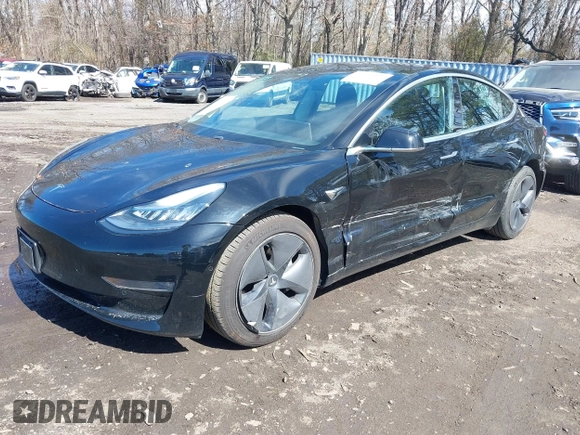 2020 Tesla Model 3 Long Range with VIN 5YJ3E1EB6LF600266, listed as a IAAI auction lot 41819374 with 28,406 mi miles. Bid and sale history available at carsss.com. Image 20.
