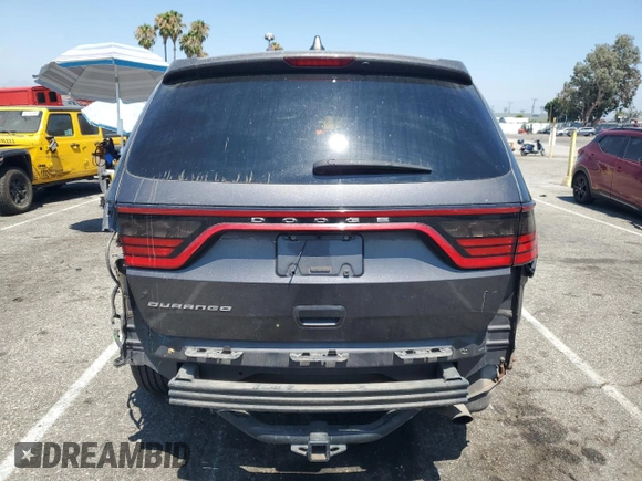 2017 Dodge Durango SXT with VIN 1C4RDHAG1HC847819, listed as a Copart auction lot 62944245 with 110,215 mi miles and Salvage title. Bid and sale history available at DreamBid. Image 6.