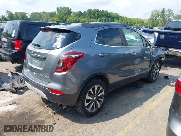 2019 Buick Encore Essence with VIN KL4CJGSM1KB890660, listed as a IAAI auction lot 40010798 with Not Provided miles and . Bid and sale history available at carsss.com. Image 4.