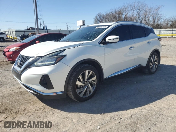 2020 Nissan Murano SL z VIN 5N1AZ2CJ2LN111954, wystawiony jako Copart lot #48306415 z przebiegiem 147 445 mil mil oraz Szkoda całkowita • Salvage title. Historia ofert i sprzedaży dostępna na DreamBid. Obrazek 1.