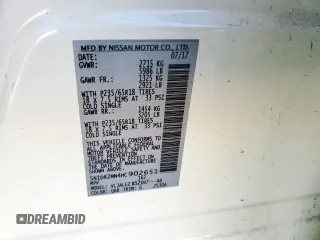 2017 Nissan Pathfinder Platinum with VIN 5N1DR2MN4HC902651, listed as a Copart auction lot 62229865 with 129,841 mi miles and Salvage title. Bid and sale history available at DreamBid. Image 13.